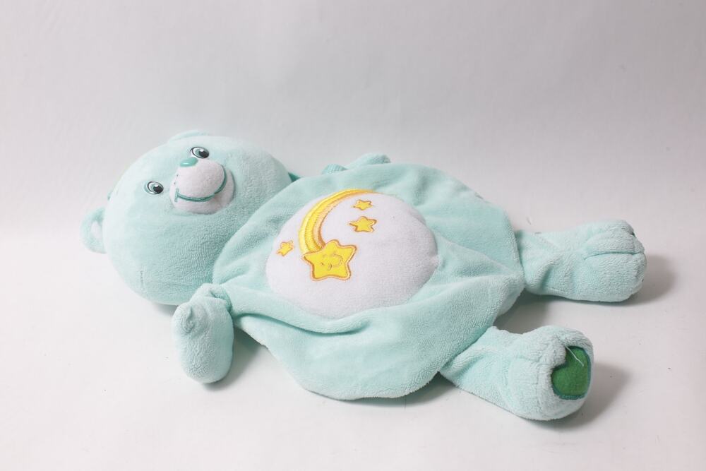 Rare 2004 Care Bears Wish Bear Plush Backpack 14" Accessory ~ 260812-WH 1238